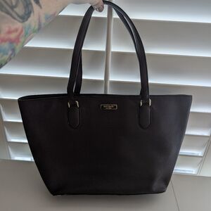 Kate Spade Laurel Way Small Dally Tote In Eggplant/Burgundy Color